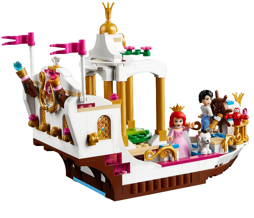 Конструктор из серии Lego Princess - Королевский корабль Ариэль  